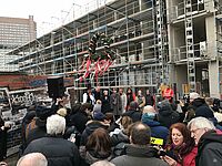 Richtfest beim neuen Stadtarchiv in Köln
