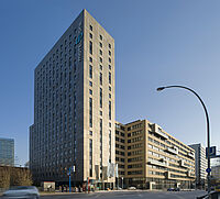Gebäudeensemble aus Büro, Hotel und Wohnen Hamburg